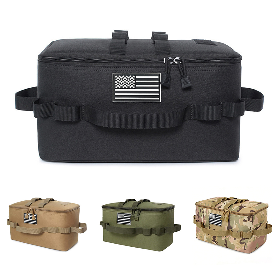 Outdoor Hunting Equipment - Camping-opbergtas met grote capaciteit, met afneembaar
