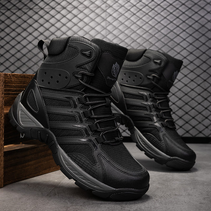 Hunting Fishing Outdoor - Verbeterde Tactische Combat Trainingsschoenen voor Heren,