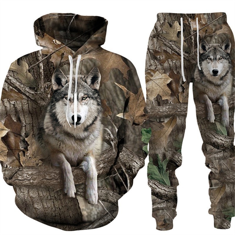 Outdoor Hunting Outfit - Heren Camouflage Jacht Dieren Trainingspak Outfits
