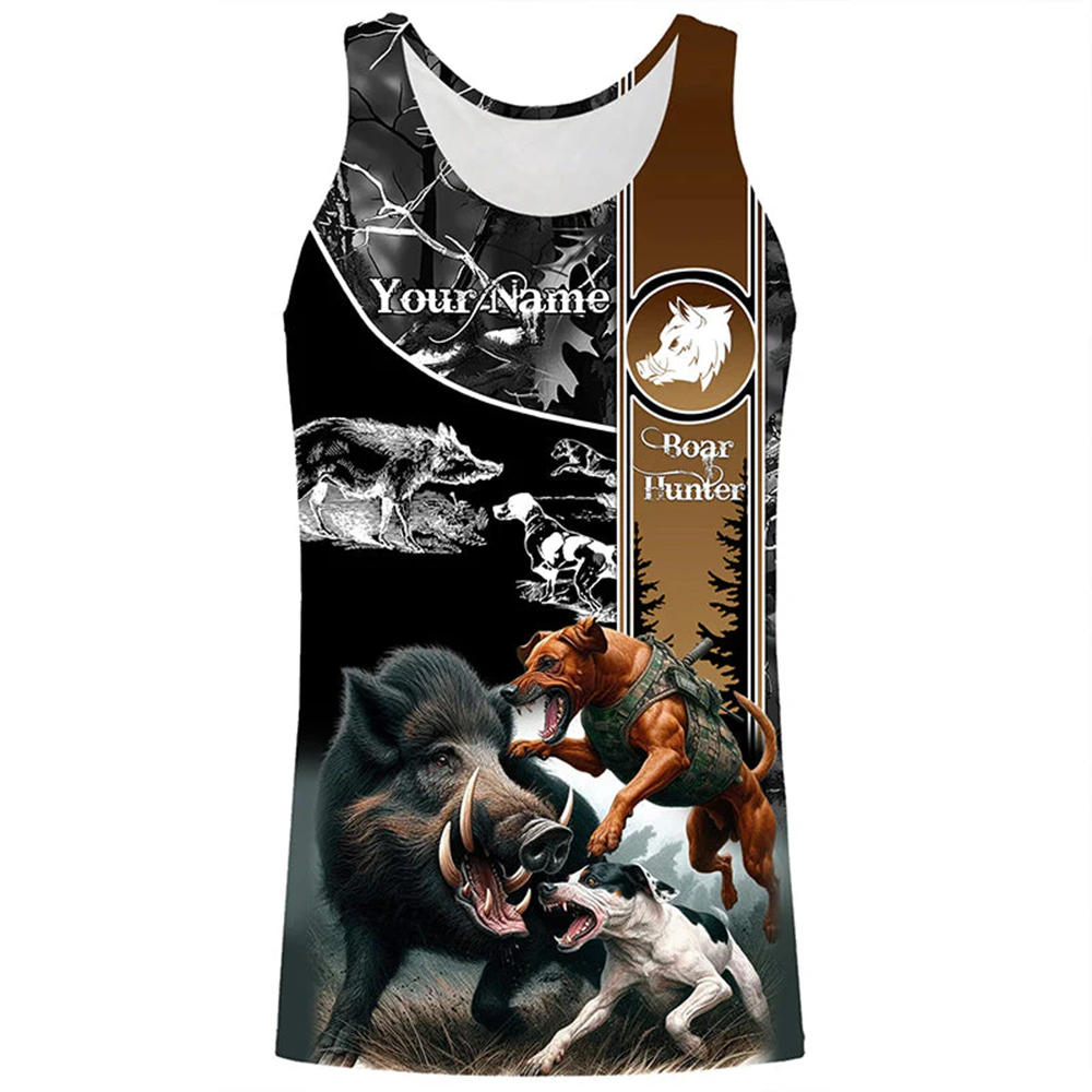 Wildman Hunting & Outdoor Polokwane - Op maat gemaakte Boar Hunter tanktop