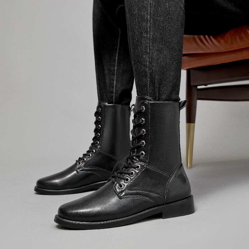 Outdoor Hunting Boots For Men - Hoge leren laarzen Outdoor tactische gevechtslaarzen