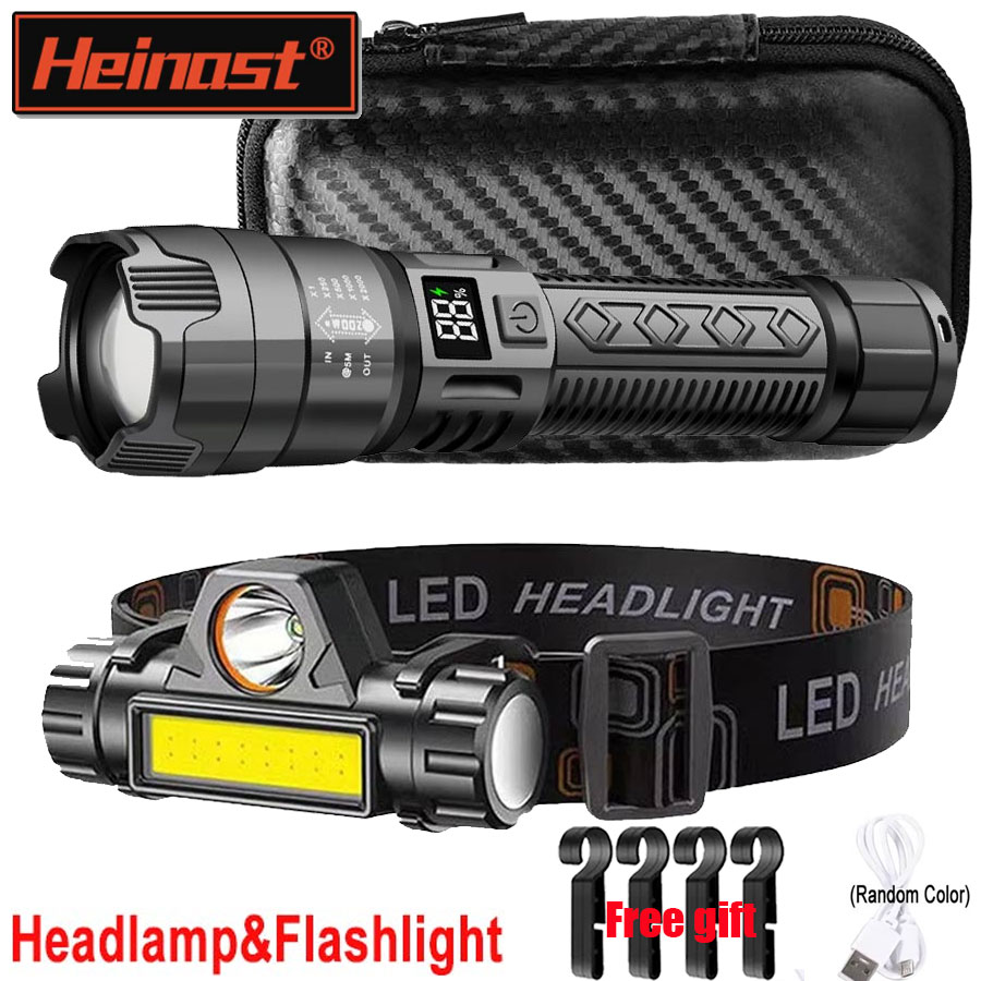 Headlamp Tactical Bright - Hoge Sterke Power Led Zaklampen Tactisch