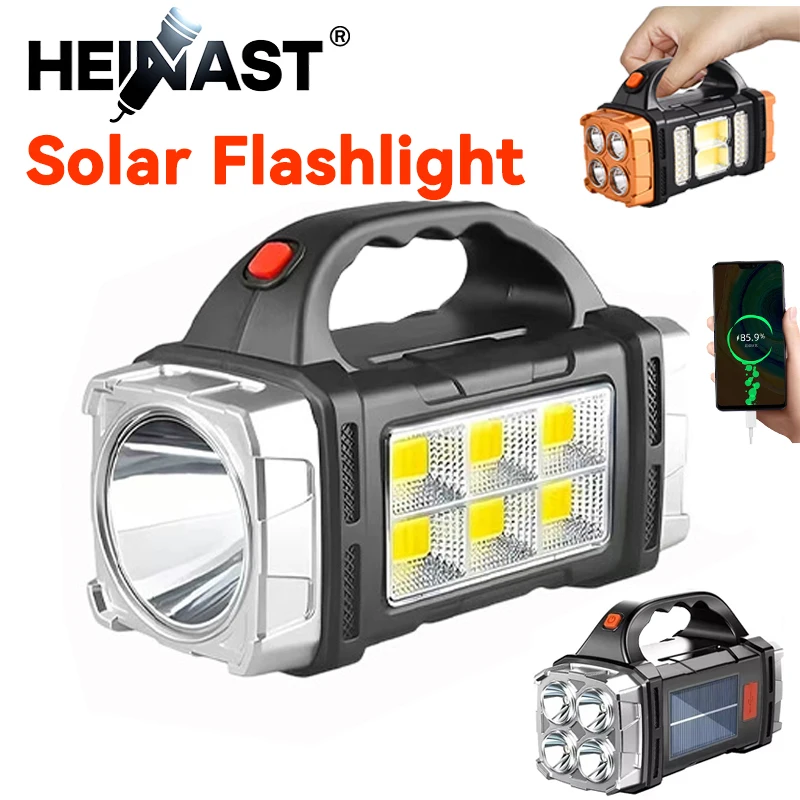 Hunting Fishing Outdoor - Krachtige handzaklamp USB oplaadbare zaklamp Super