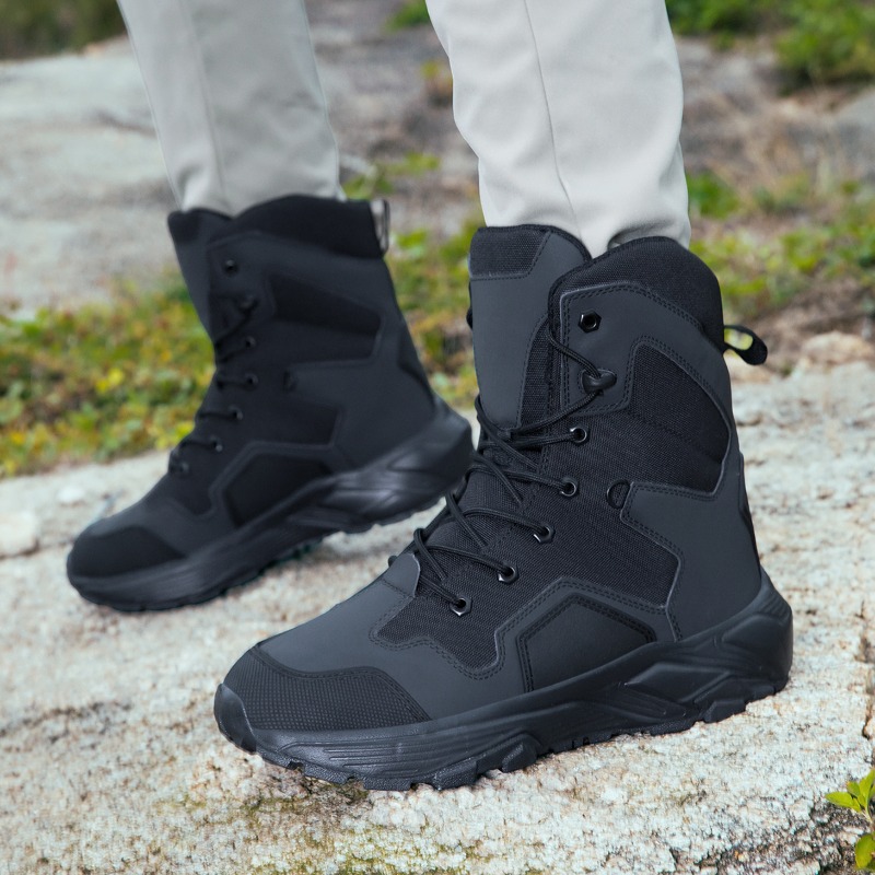 Wildman Hunting & Outdoor Polokwane - Tactische herenschoenen met veters, wilde combat
