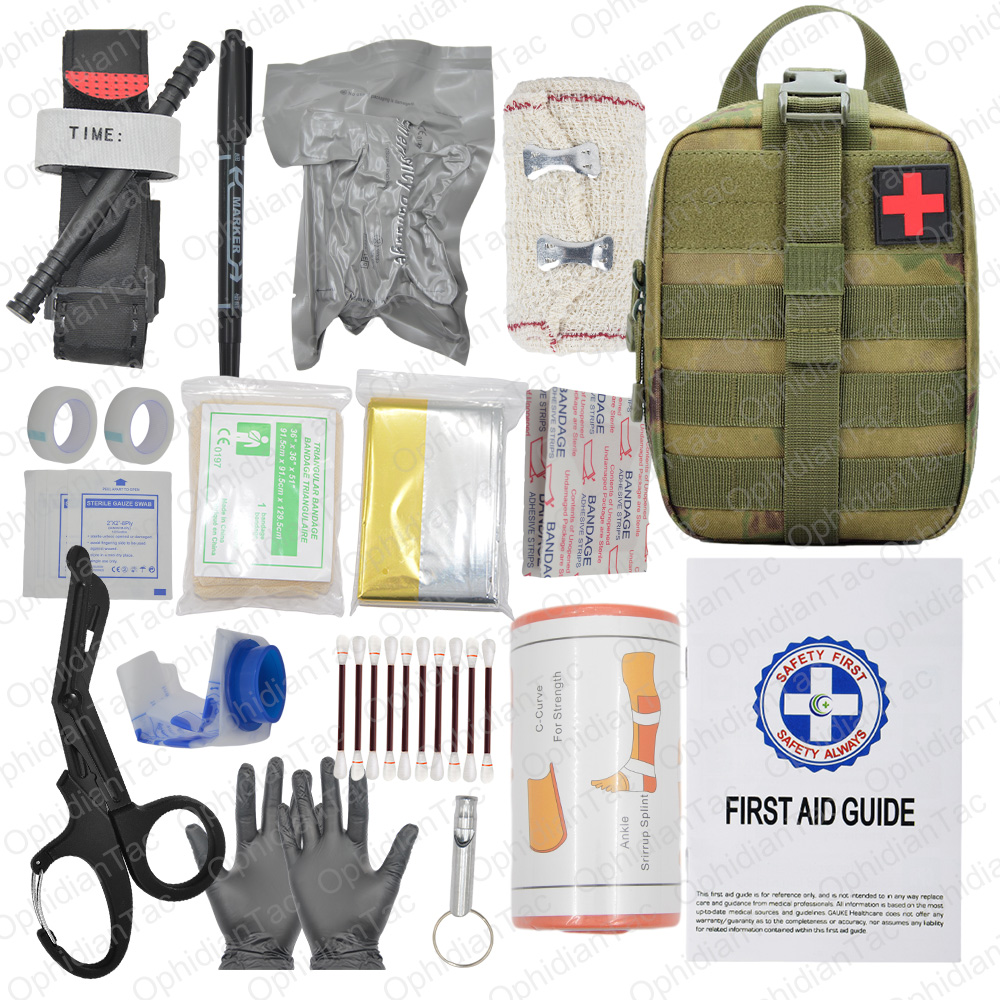 Hunting Camp Outdoor Supplies - 17-delige outdoor camping nooduitrusting Wilderness Supplies