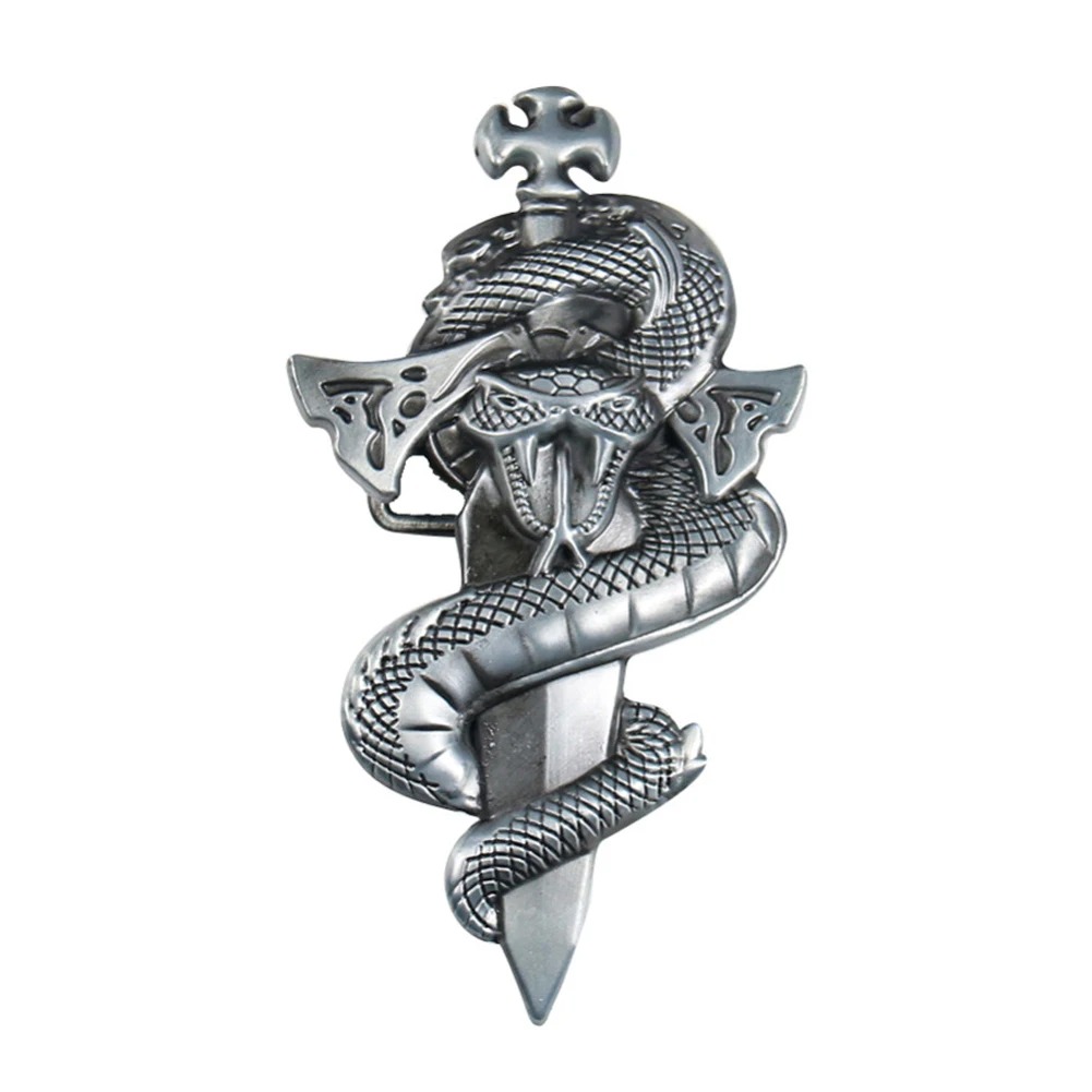 Outdoor Hunting Outfit - Snake Totem Mes Zwaard Riem Gesp