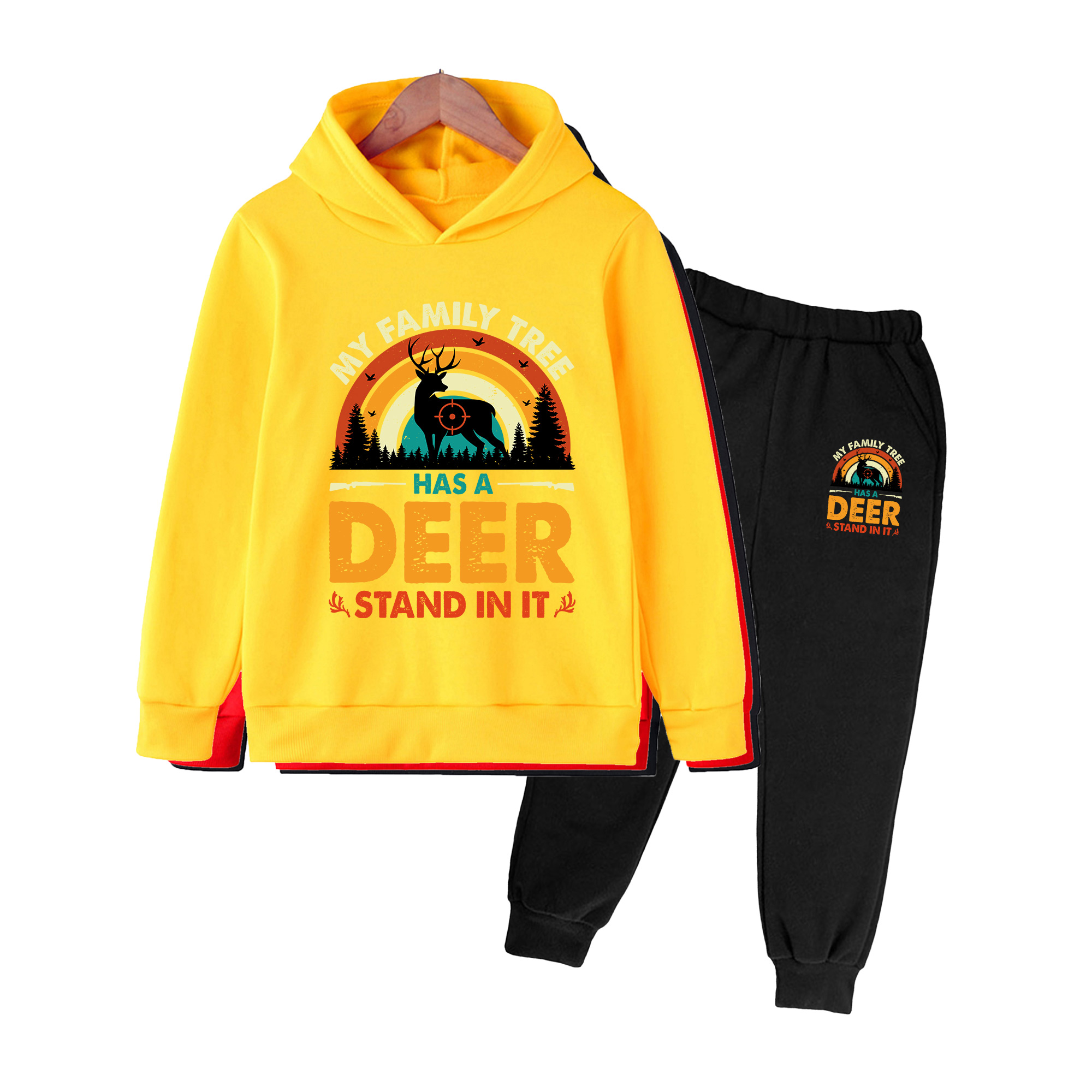 Kinderhoodie & joggingbroek se - Outdoor Hunting Outfit recensie en prijs