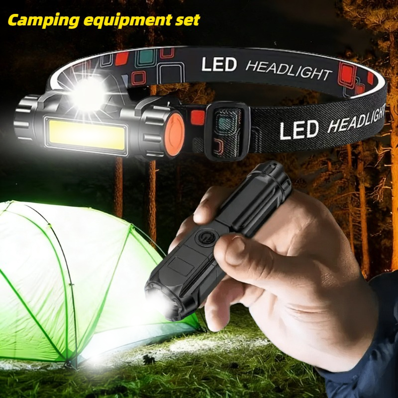 Superheldere zaklamp USB oplaa - Headlamp Tactical Bright recensie en prijs
