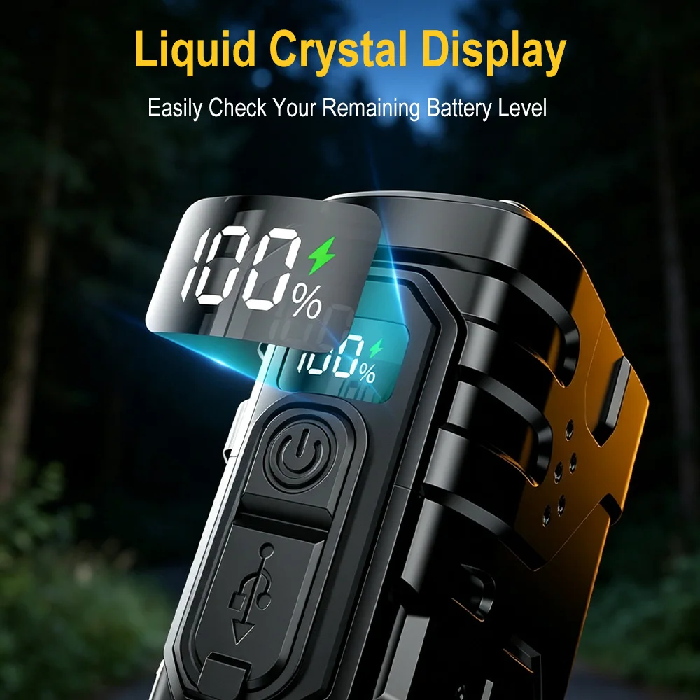 BORUIiT Handkruk EDC LED-zakla - Hunting Fishing Outdoor recensie en prijs