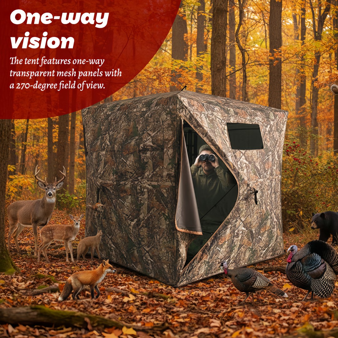 Camouflage Pop-up Jachtblind E - Hunting Outdoors recensie en prijs