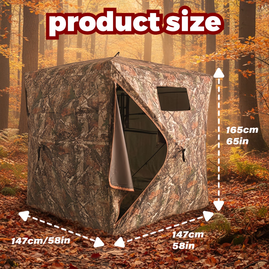 Camouflage Pop-up Jachtblind E - Hunting Outdoors recensie en prijs